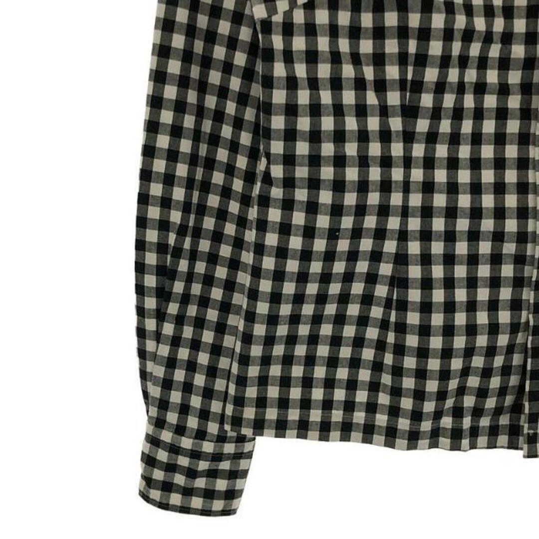 COMME des GARCONS COMME des GARCONS / コムコム | 2010AW | ギンガムチェック 丸襟シャツ | XS | ホワイト / ブラック | レディース