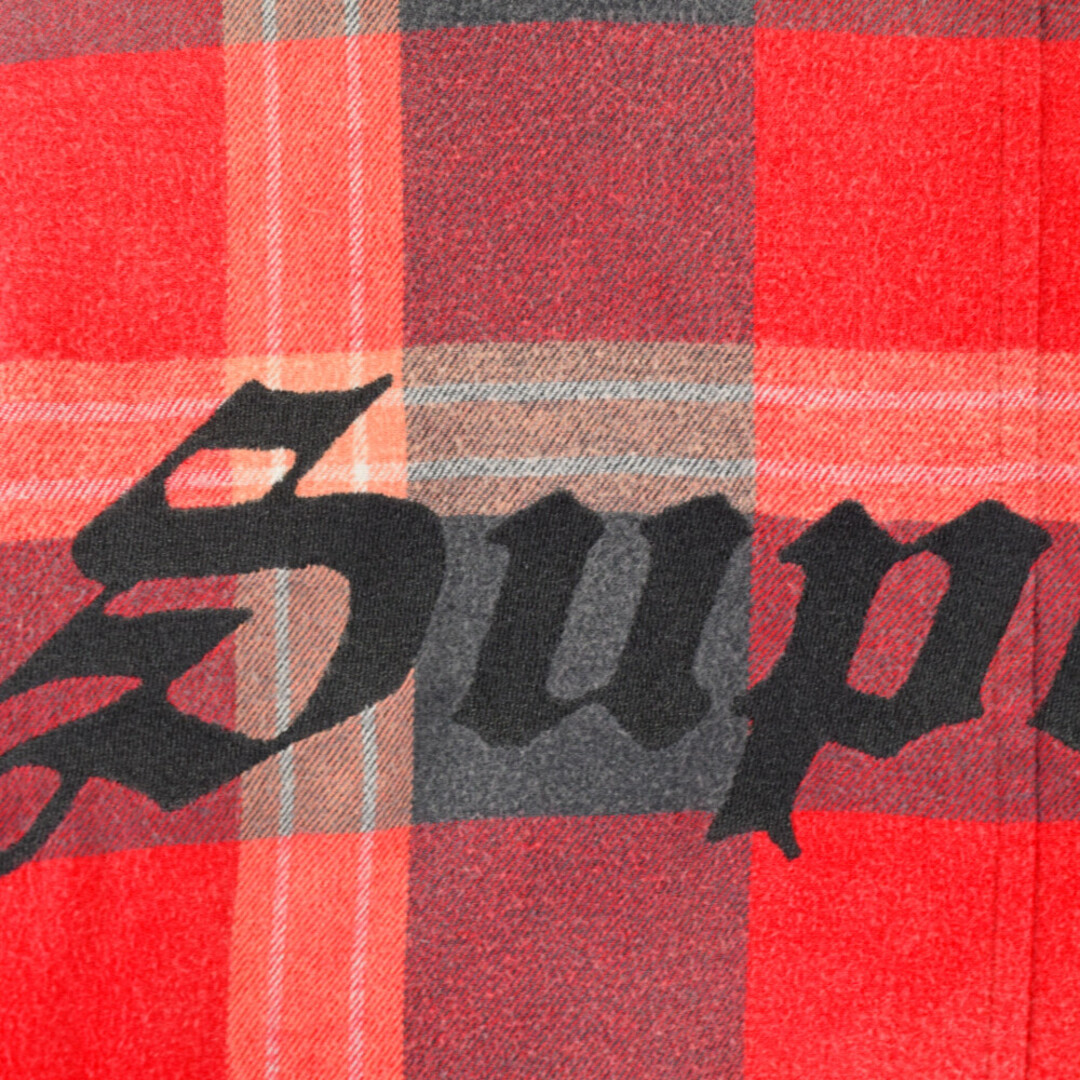 supreme quilted flannel shirt