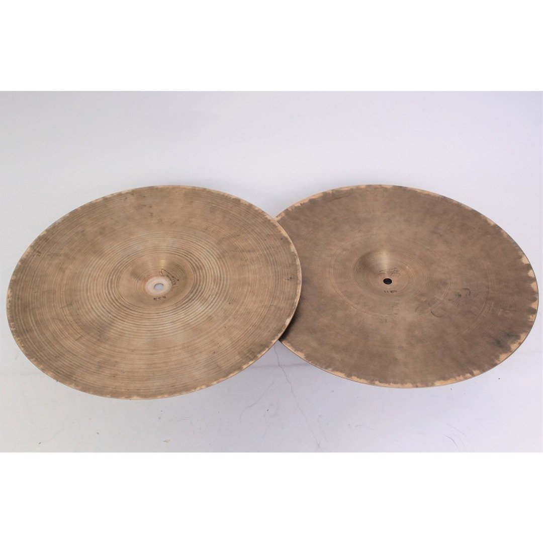 Zildjian（ジルジャン）/Old K 15インチハイハットペア 858/1189g　　【クリアランス！値下げしました！】【中古】【USED】ハイハットシンバル　【札幌パルコ店】 楽器のドラム(その他)の商品写真