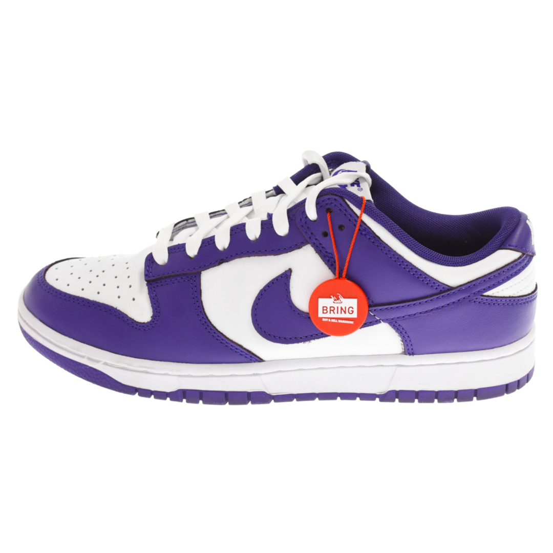 NIKE(ナイキ)のNIKE ナイキ DUNK LOW RETRO Championship Court Purple DD1391-104 ダンク ローカットスニーカー パープル/ホワイト US9.5/JP27.5cm メンズの靴/シューズ(スニーカー)の商品写真