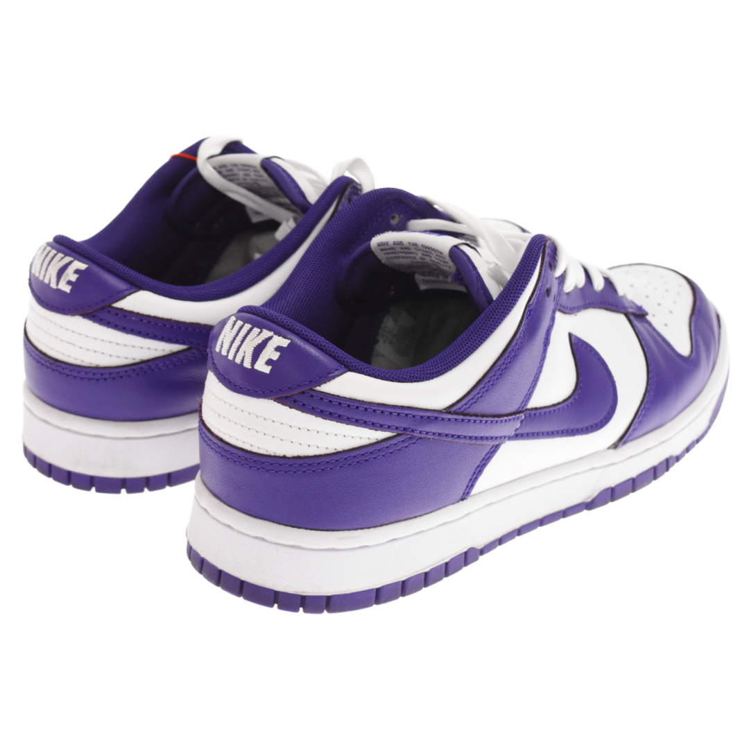 NIKE ナイキ DUNK LOW RETRO Championship Court Purple DD1391-104 ダンク ローカットスニーカー パープル/ホワイト US9.5/JP27.5cm 3