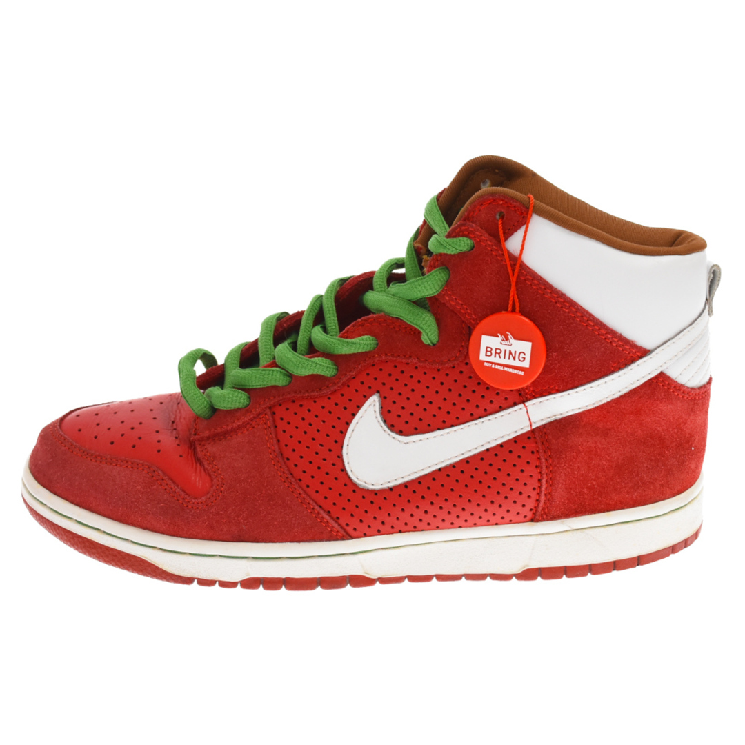 NIKE ナイキ 08年製 DUNK HIGH PRO Big Gulp 305050-611 ダンクハイ プロ ビッグガルプ ハイカットスニーカー US9.5/27.5cm レッド/グリーン/ブラウン295センチワイズ