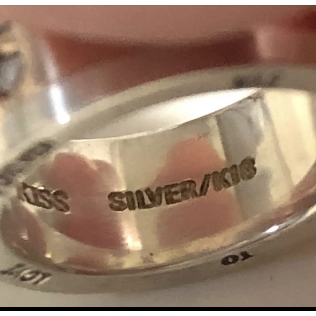 THE KISS(ザキッス)のTHE KISSネックレス　SILVER K18 コンビ　ネックレス レディースのアクセサリー(ネックレス)の商品写真