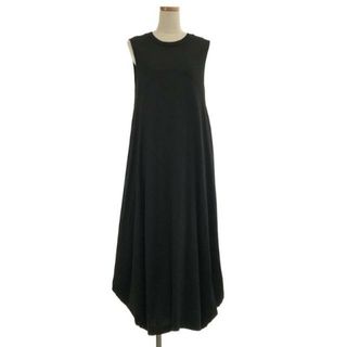 エンフォルド(ENFOLD)の【美品】  ENFOLD / エンフォルド | スビン天竺 サークルTANKTOP DRESS 立体 ワンピース | 38 | Black | レディース(ロングワンピース/マキシワンピース)