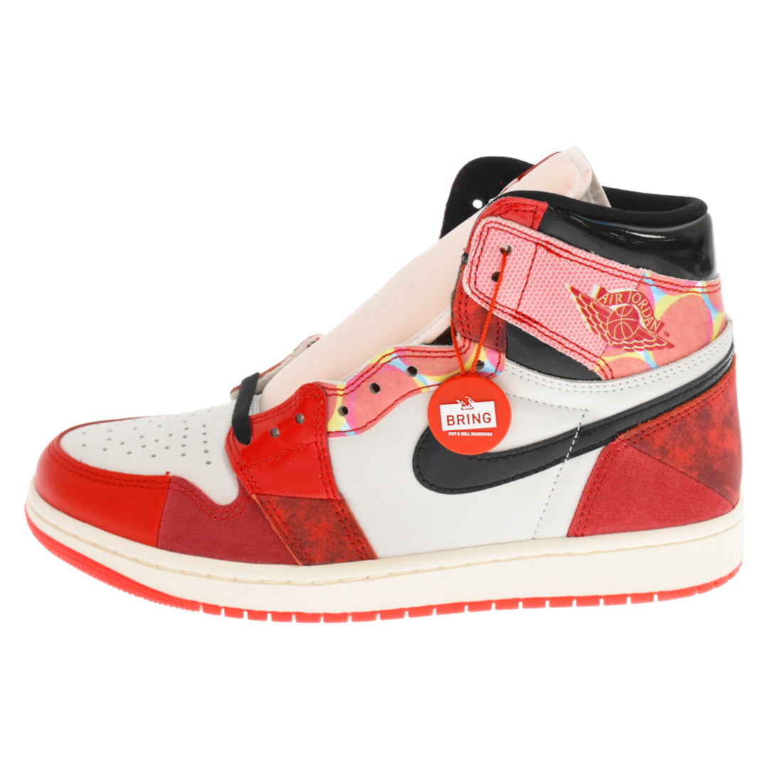 NIKE ナイキ AIR JORDAN 1 HIGH OG SP Spider-Man Across エアジョーダン1ハイ スパイダーマン ホワイト/レッド ハイカットスニーカー DV1748-601