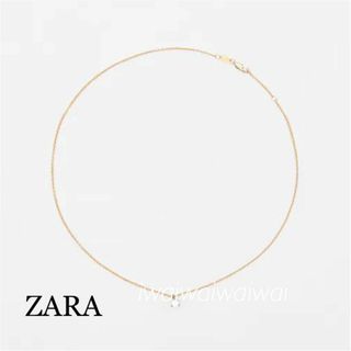 ザラ(ZARA)の新品 ZARA スターリングシルバー ジルコニア ネックレス 3(ネックレス)