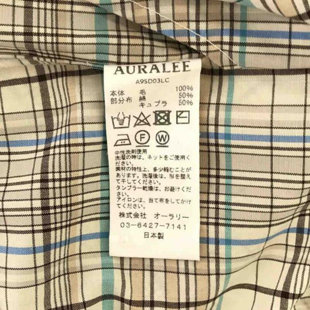 AURALEE - 【美品】 AURALEE / オーラリー | SUPER LIGHT WOOL CHECK