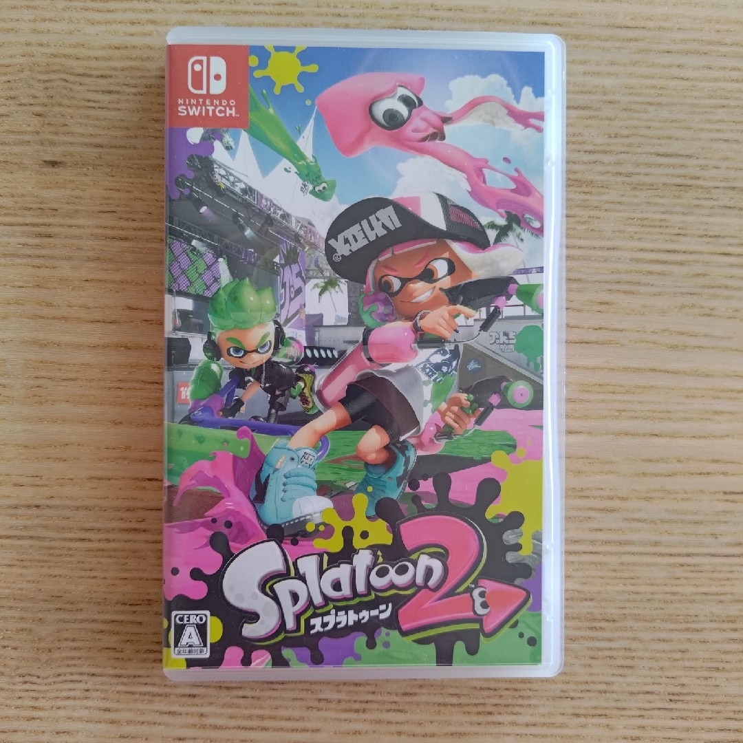 スプラトゥーン2 Switch エンタメ/ホビーのゲームソフト/ゲーム機本体(家庭用ゲームソフト)の商品写真