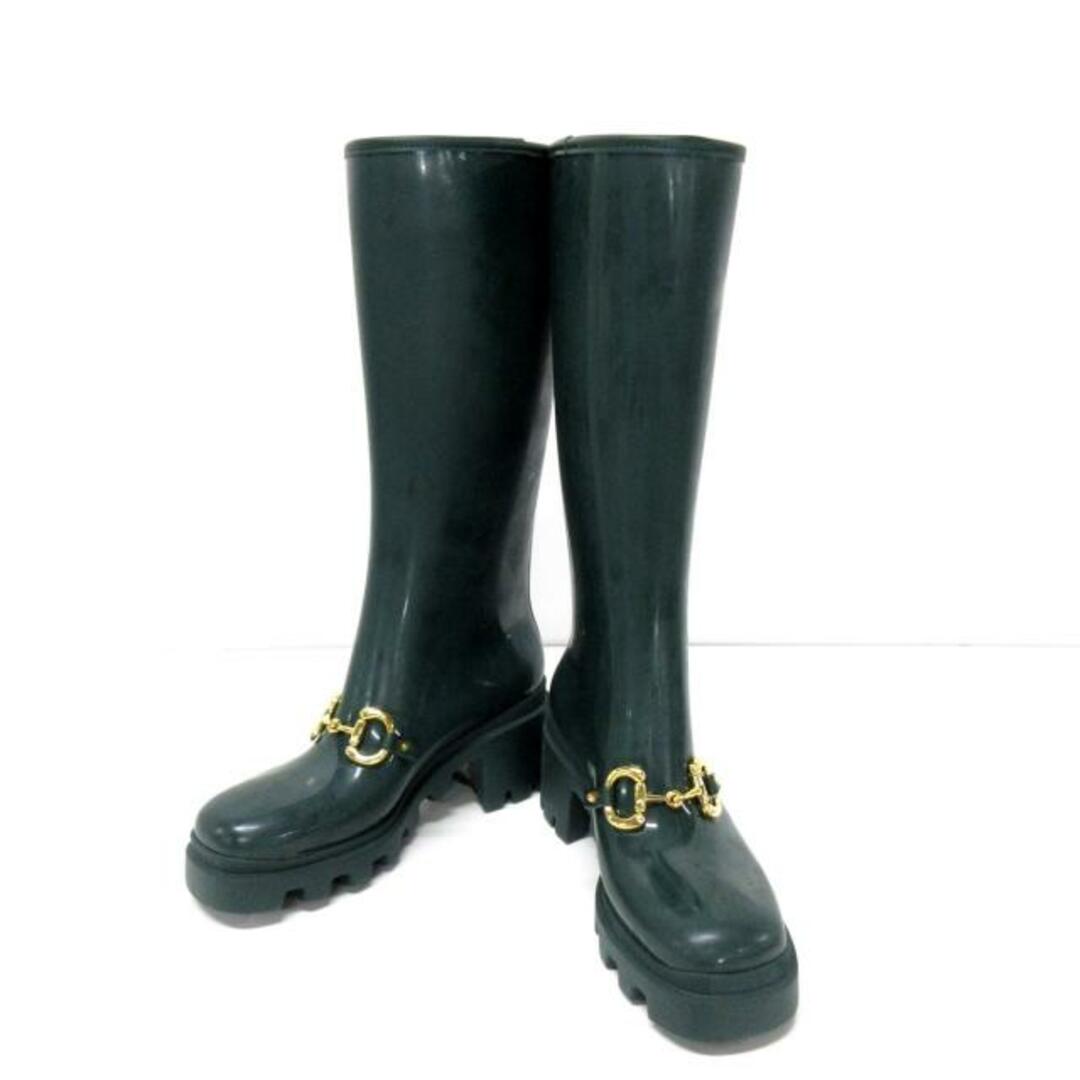 Gucci - グッチ レインブーツ 38 レディース -の通販 by ブランディア