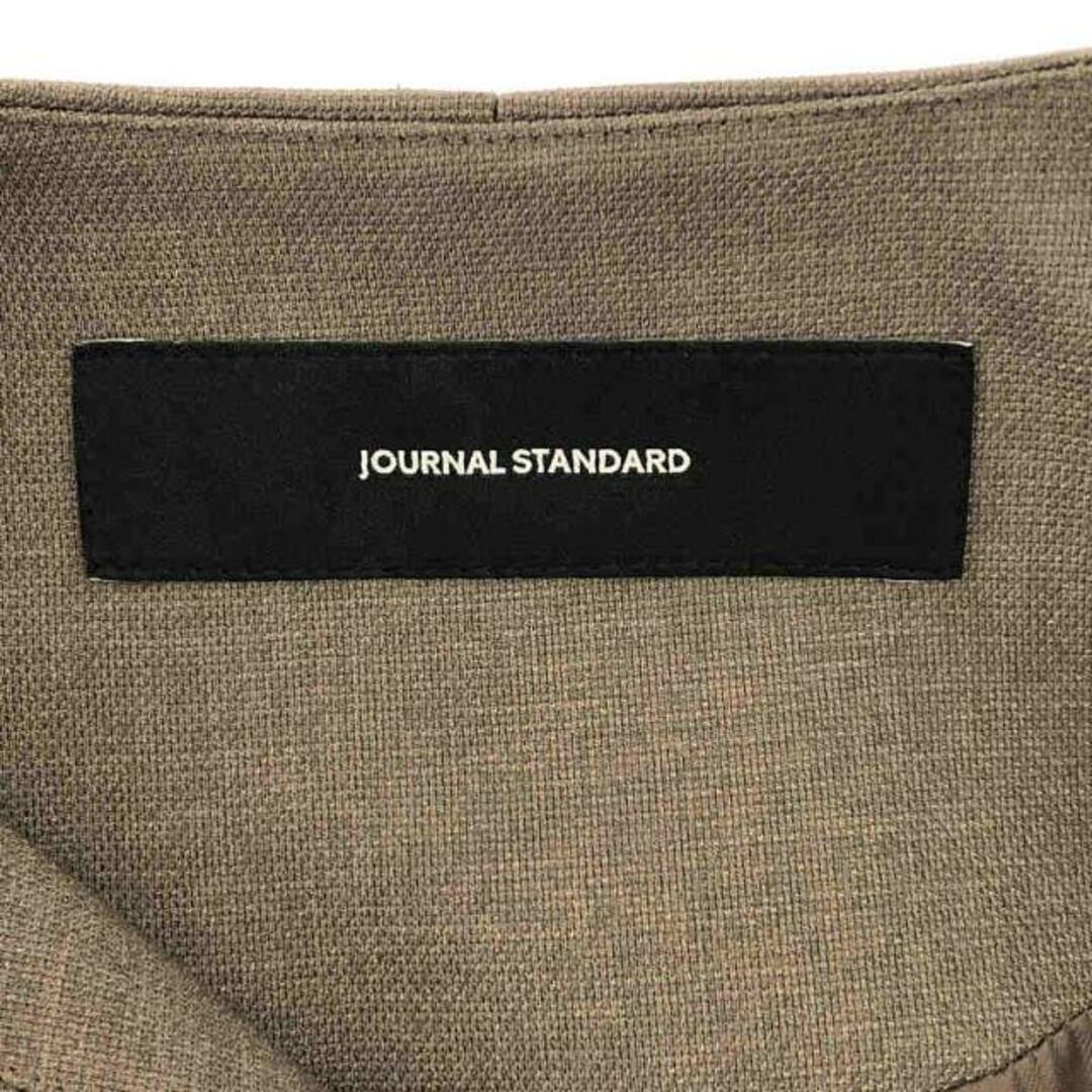 JOURNAL STANDARD(ジャーナルスタンダード)の【美品】  JOURNAL STANDARD / ジャーナルスタンダード | 2022SS | 総裏地 ロング ファンマーオックスベスト | F | ブラウン | レディース レディースのトップス(ベスト/ジレ)の商品写真