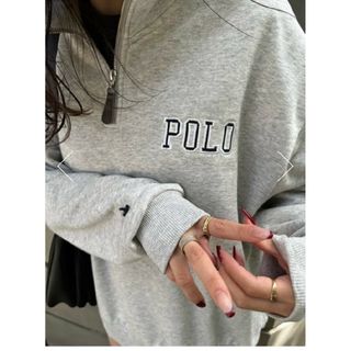 ポロラルフローレン(POLO RALPH LAUREN)のユニセックスPOLO BCSハーフジップトップス(トレーナー/スウェット)