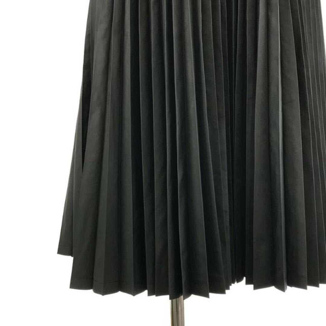 【美品】  JUNYA WATANABE MAN PINK / ジュンヤワタナベマンピンク | 2014SS | ドローストリング プリーツ ロングスカート | S | ブラック | レディース レディースのスカート(ロングスカート)の商品写真