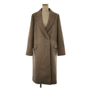 ドゥーズィエムクラス(DEUXIEME CLASSE)の【美品】  Deuxieme Classe / ドゥーズィエムクラス | 2020AW | EVERYDAY I LIKE.  Jacket Coat / 総裏地 カシミヤブレンド チェスターコート | 38 | ベージュ | レディース(その他)