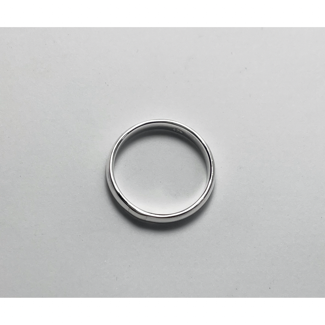 silver925wedding ring結婚指輪甲丸3ミリ　シルバーリングヴ2 メンズのアクセサリー(リング(指輪))の商品写真
