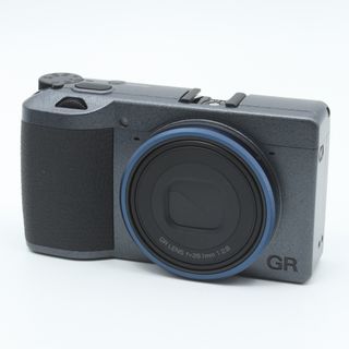 リコー(RICOH)の【新同品】リコー RICOH GR IIIx Urban Edition メタリックグレー デジタルカメラ ネイビー(デジタル一眼)