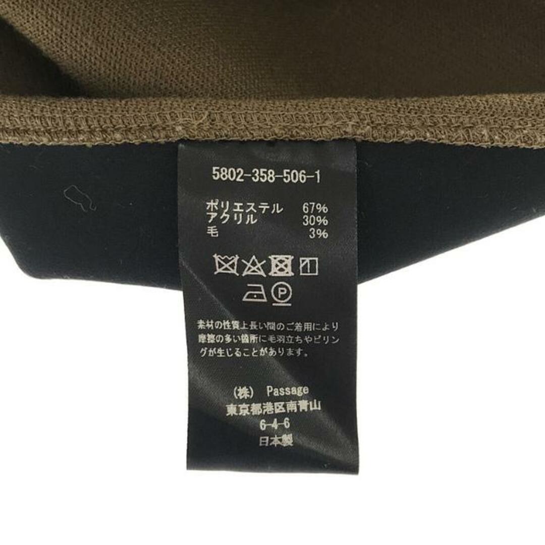 両袖内裾ツレCOGTHEBIGSMOKE / コグザビッグスモーク | 2021AW | ROUND NECK コート | F | カーキ | レディース