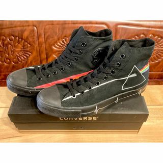 コンバース(CONVERSE)の★希少レア!コンバース オールスター ピンクフロイド 黒 ハイカット 238★(スニーカー)