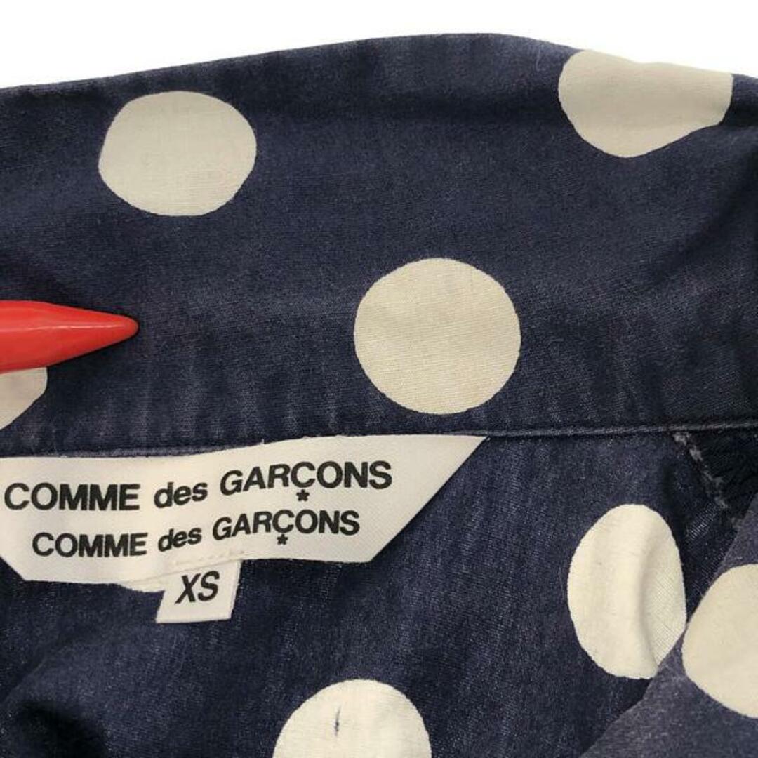 COMME des GARCONS COMME des GARCONS / コムコム | 2012SS | 丸襟 ドットシャツ | XS | ネイビー | レディース 7