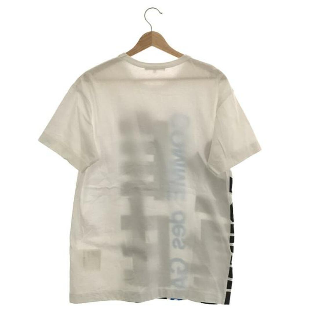COMME des GARCONS(コムデギャルソン)のCOMME des GARCONS / コムデギャルソン | 2019SS | 自由を着る ロゴ Tシャツ | L | ホワイト | レディース レディースのトップス(Tシャツ(半袖/袖なし))の商品写真