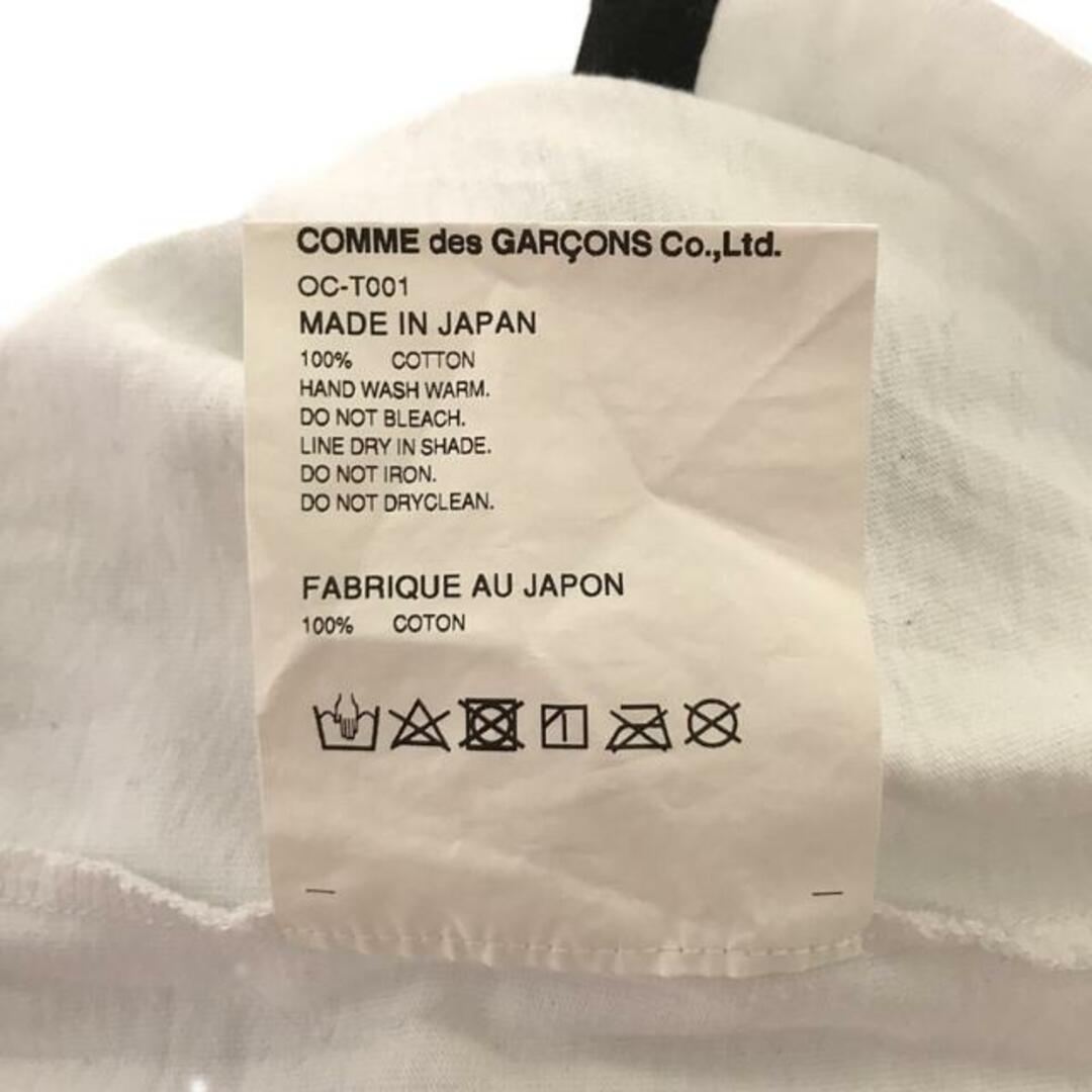 COMME des GARCONS(コムデギャルソン)のCOMME des GARCONS / コムデギャルソン | 2019SS | 自由を着る ロゴ Tシャツ | L | ホワイト | レディース レディースのトップス(Tシャツ(半袖/袖なし))の商品写真