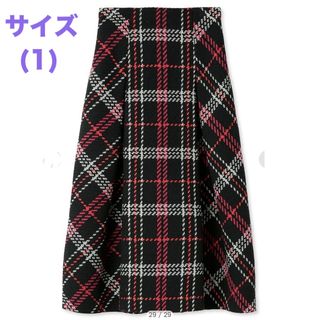 SNIDEL - スナイデル ❣️ ロービングチェックミディスカートの
