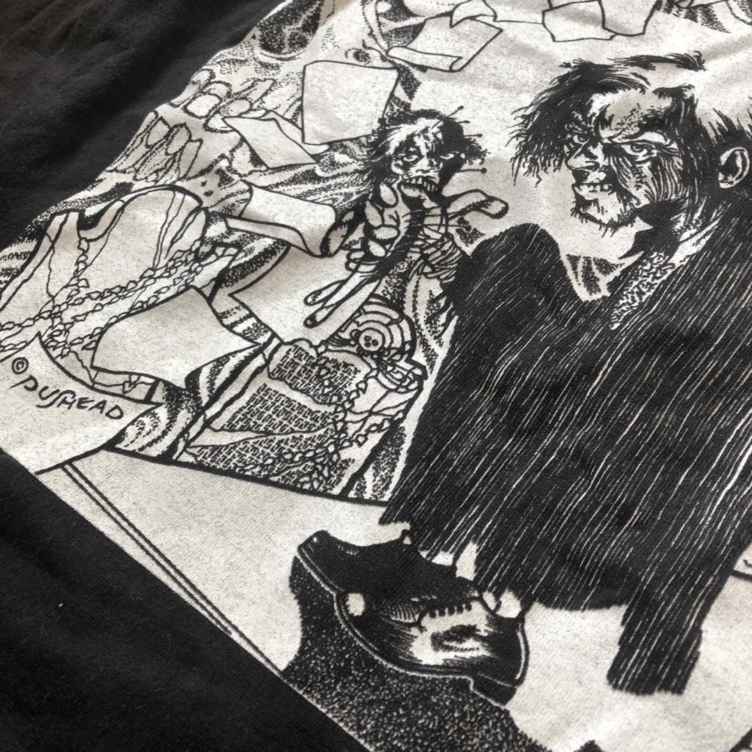 ZORLAC - septic death セプティックデス Tシャツ パスヘッド 黒 ZORLAC - septic death セプティックデス Tシャツ パスヘッド 黒