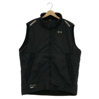 オークリー(Oakley)のOAKLEY / オークリー | 中綿入り ナイロンベスト | 2XL | ブラック | メンズ(ベスト)