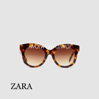 ザラ(ZARA)の新品 完売品 ZARA べっ甲柄 アセテート サングラス(サングラス/メガネ)