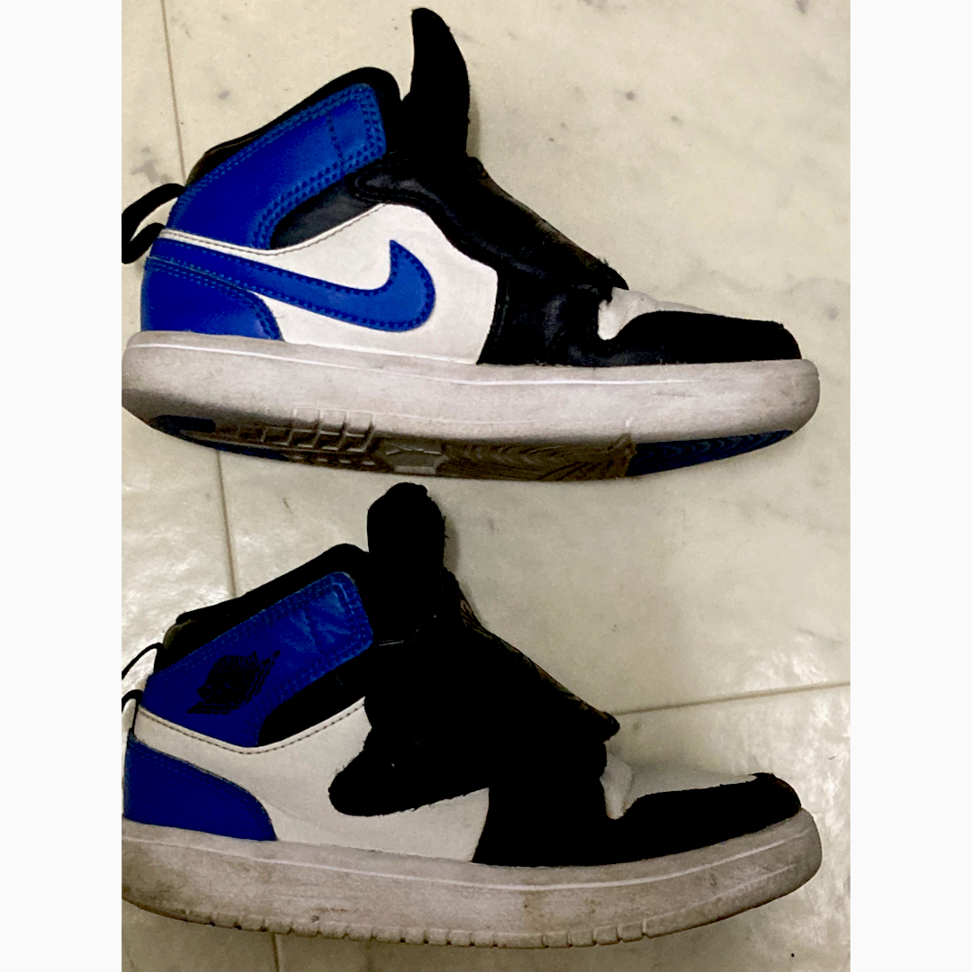 NIKE(ナイキ)のNIKEスカイジョーダン1 / 18cm キッズ/ベビー/マタニティのキッズ靴/シューズ(15cm~)(スニーカー)の商品写真