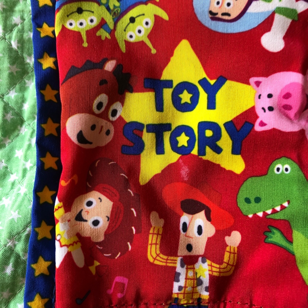 Disney(ディズニー)の【２点セット】ディズニー　トイストーリー　アカチャン　ベビー　音の鳴るおもちゃ キッズ/ベビー/マタニティのおもちゃ(がらがら/ラトル)の商品写真