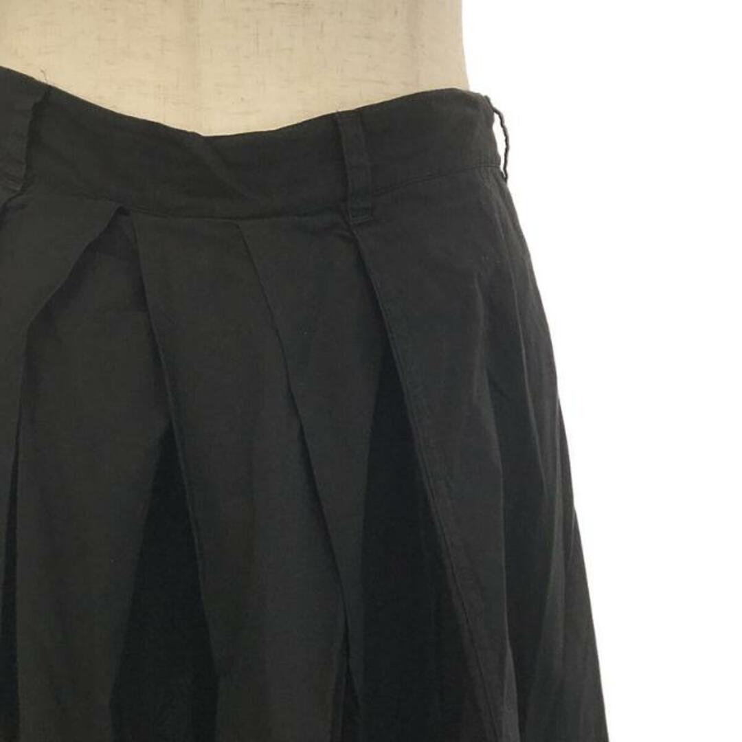 YOHJI YAMAMOTO POUR HOMME / ヨウジヤマモトプールオム | コットン ワイドシルエット 袴パンツ / サイドボタン仕様 | 3 | ブラック | メンズ