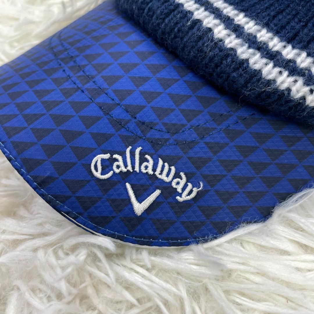 Callaway(キャロウェイ)のキャロウェイ ニットキャップ ゴルフウェア 秋冬 防寒 フリーサイズ 　A579 スポーツ/アウトドアのゴルフ(ウエア)の商品写真