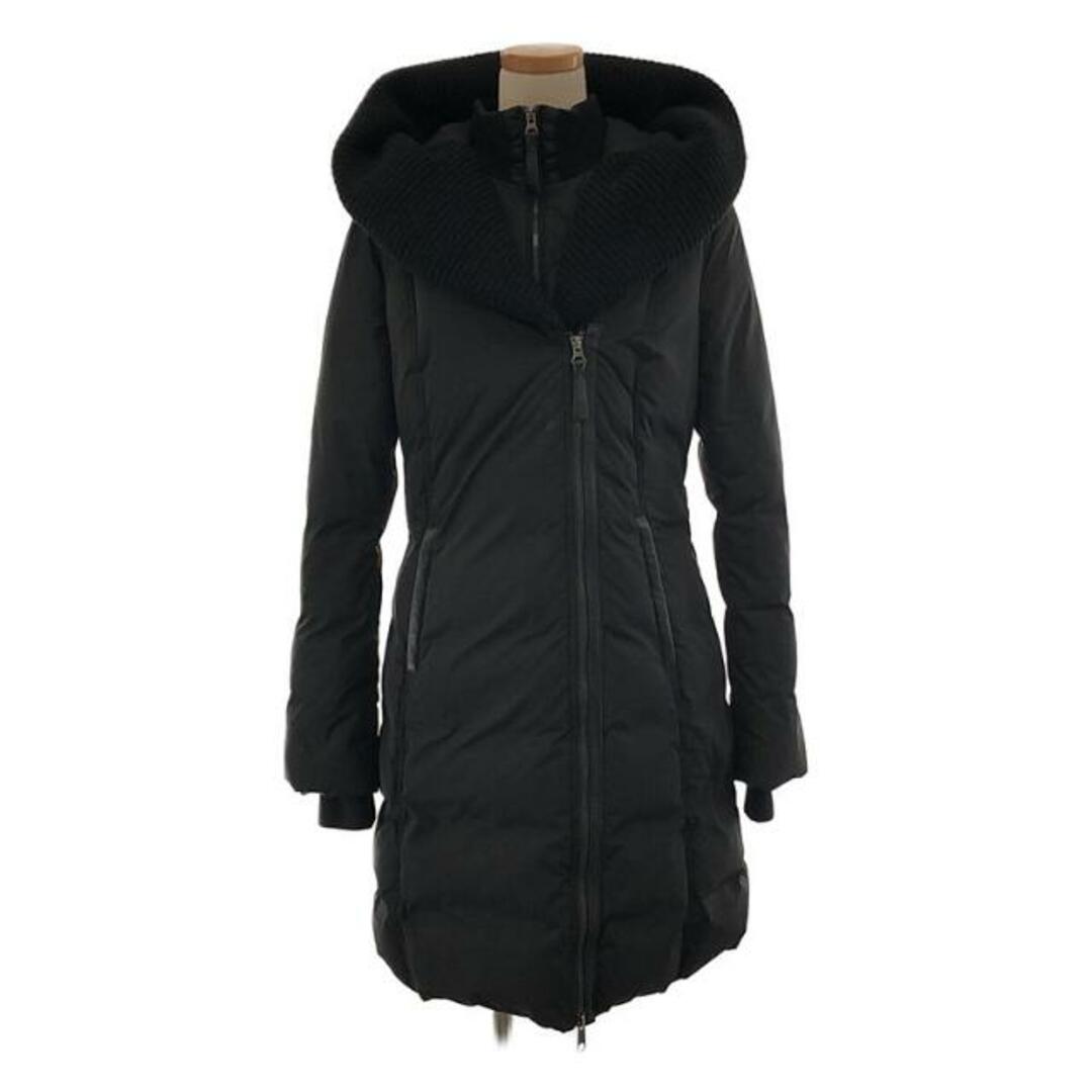 美品】 Mackage / マッカージュ | ベルト付き レザーパイピング リブ