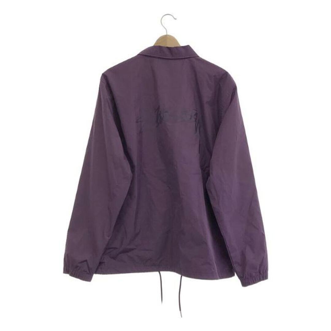 STUSSY / ステューシー | バックプリント コーチジャケット | M | パープル | メンズ STUSSY / ステューシー | バックプリント コーチジャケット | M | パープル | メンズ