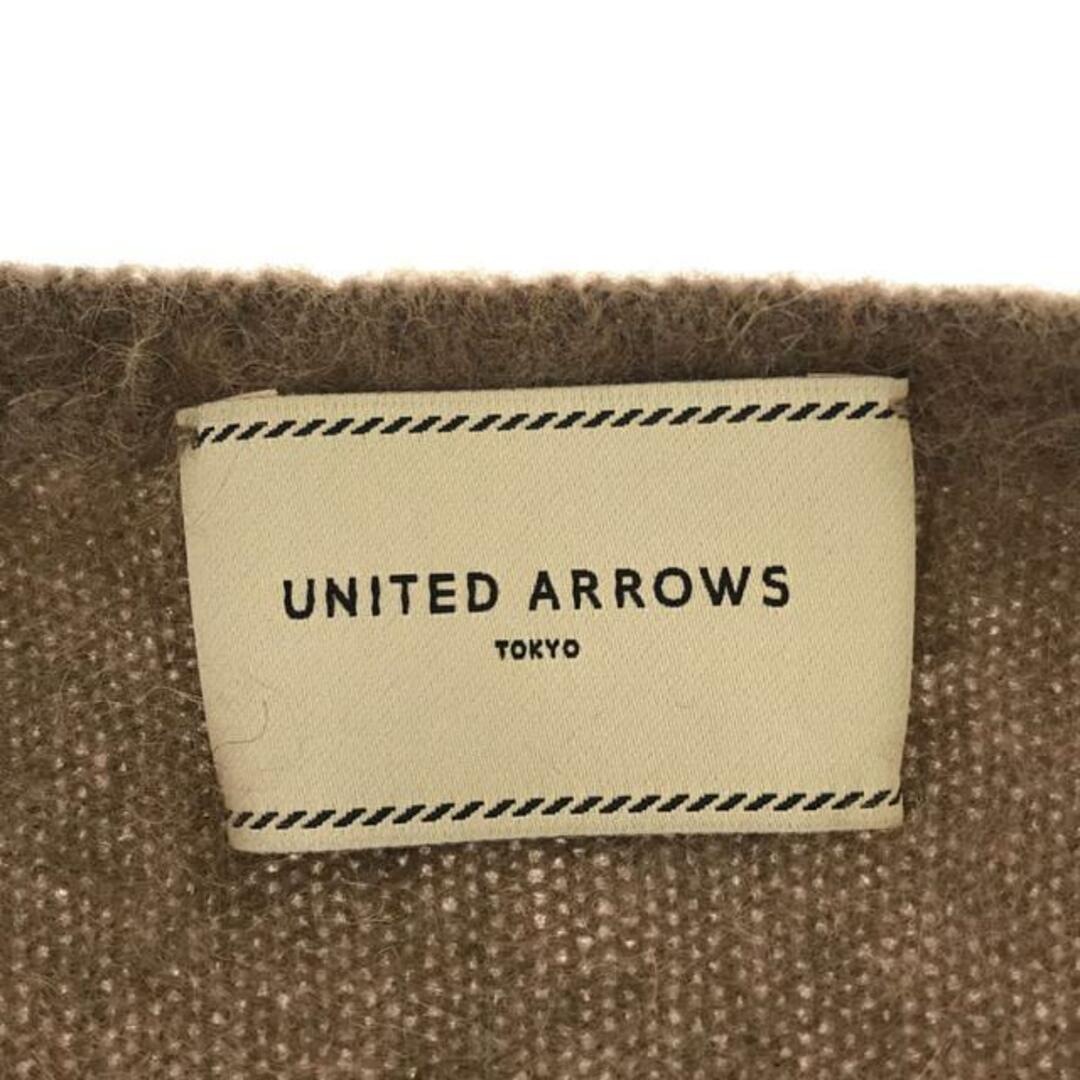 UNITED ARROWS(ユナイテッドアローズ)のUNITED ARROWS / ユナイテッドアローズ | カシミヤ混 クルーネックニット | ライトブラウン | レディース レディースのトップス(ニット/セーター)の商品写真