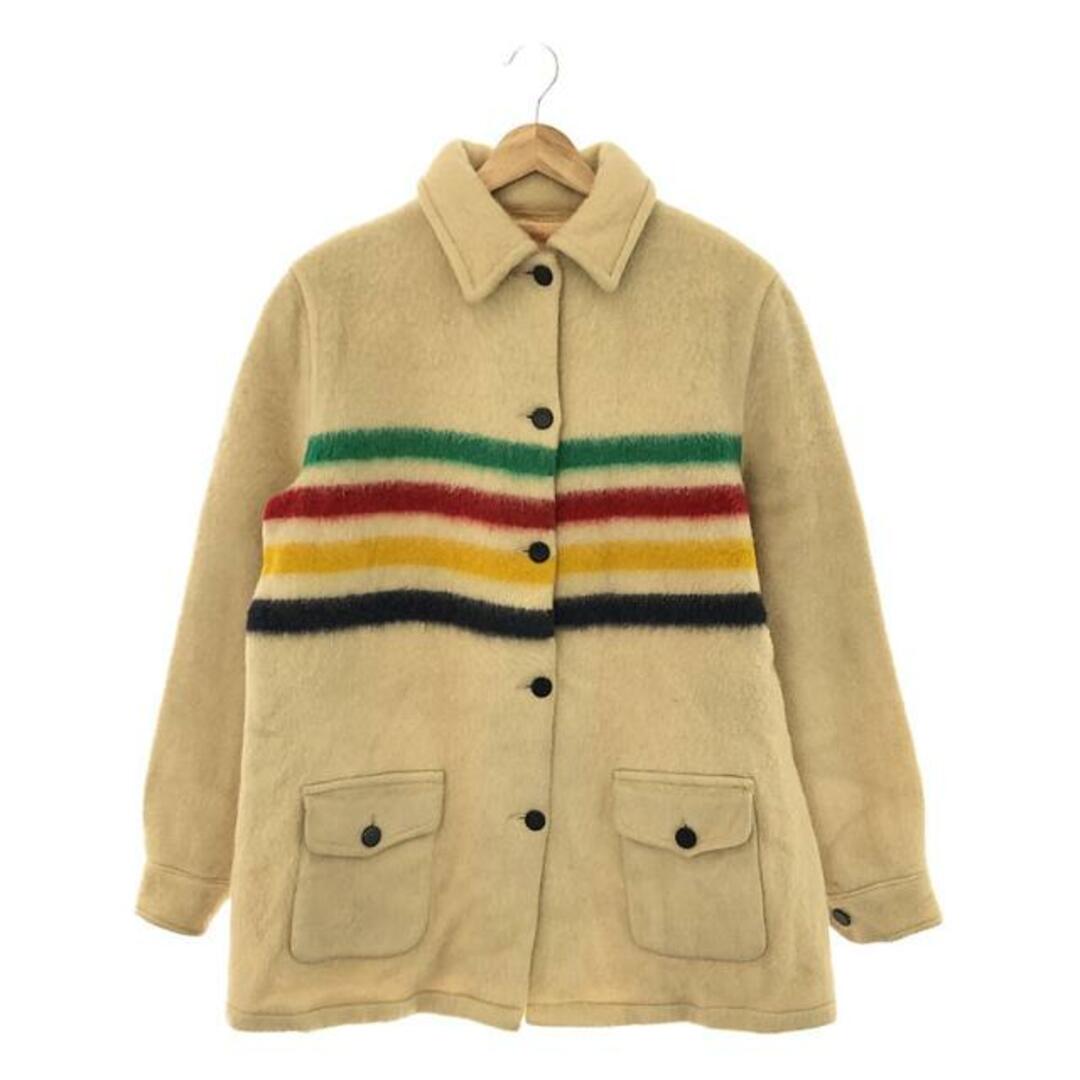 ジャケット/アウターVINTAGE / ヴィンテージ | HUDSONS BAY / ハドソンズ 60s ベイブランケットコート | マルチカラー | メンズ