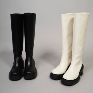 AMERI　SHARK SOLE STRETCH LONG BOOTS