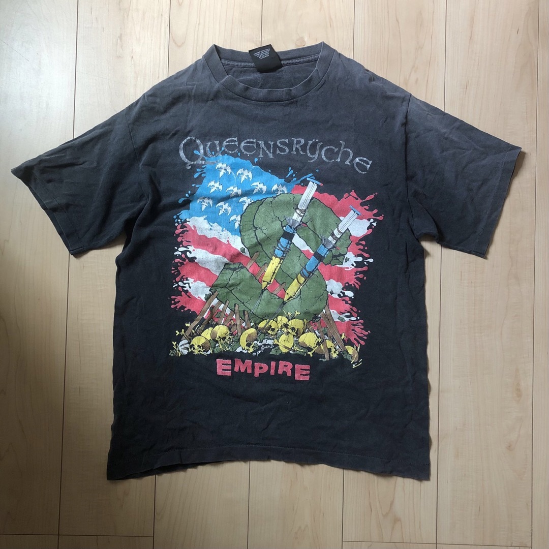 QUEENSRYCHE クイーンズライク 90s Tシャツ パスヘッド 黒 L