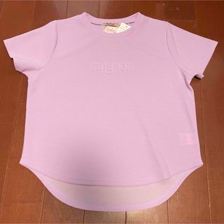 シマムラ(しまむら)のしまむら　半袖カットソー　140cm 新品未使用　パープル(Tシャツ/カットソー)