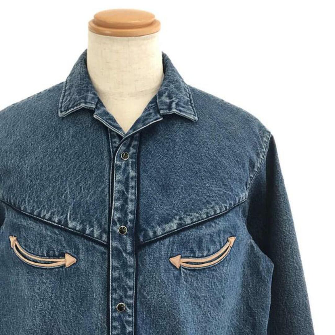 美品】 TANAKA / タナカ | WESTERNER OVERSHIRT / デニム 美品】 TANAKA / タナカ | WESTERNER OVERSHIRT / デニム