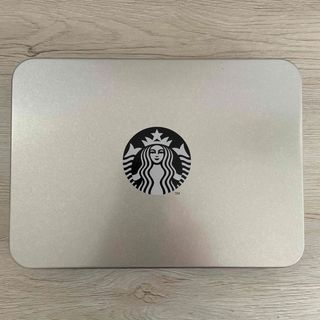 スターバックス(Starbucks)のスターバックス　空き缶　シルバー(小物入れ)