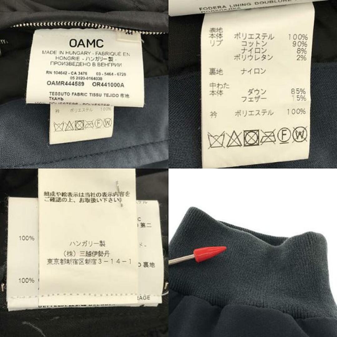 OAMC / オーエーエムシー | 2020AW | QUADRA JACKET ダウン クアドラ ジャケット | M | ネイビー | メンズ 7