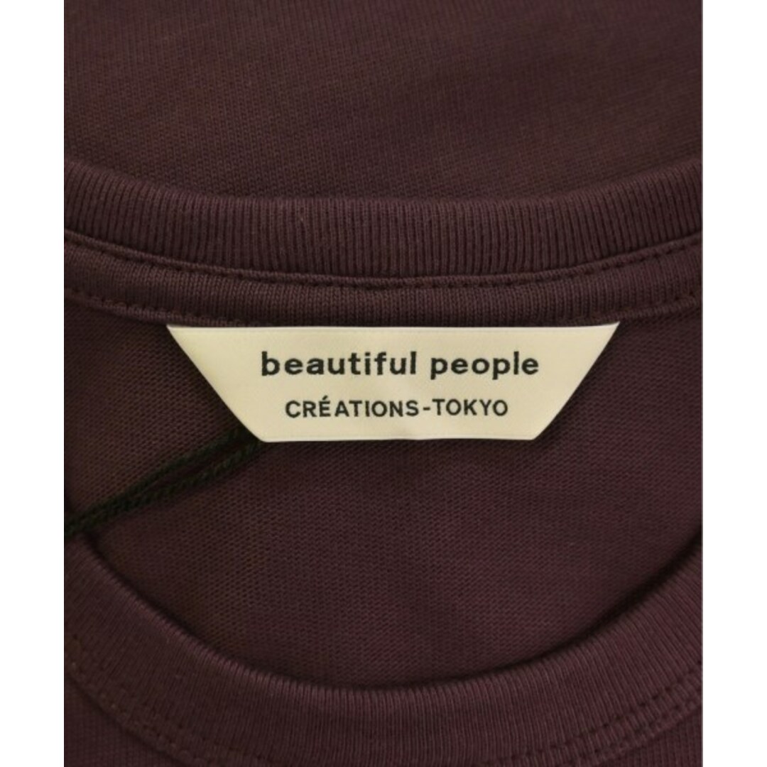 beautiful people Tシャツ・カットソー 150(M位) 紫系 【古着】【中古】