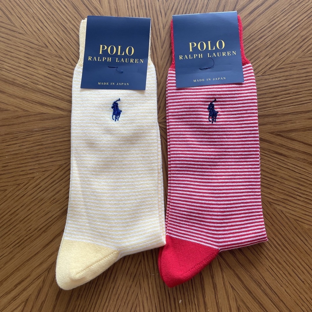 POLO RALPH LAUREN - 新品☆ポロラルフローレン メンズソックス 2足