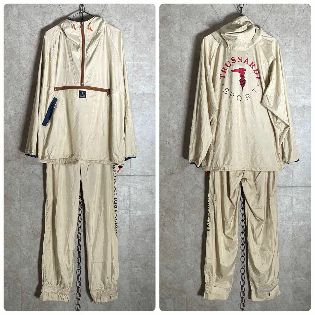 TRUSSARDI SPORT GOLF アノラックパーカー セットアップ | フリマアプリ ラクマ