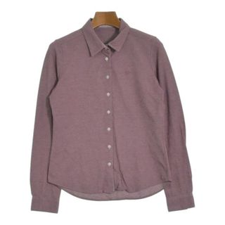 ラコステ(LACOSTE)のLACOSTE ラコステ カジュアルシャツ 34(XXS位) 赤系 【古着】【中古】(シャツ/ブラウス(長袖/七分))