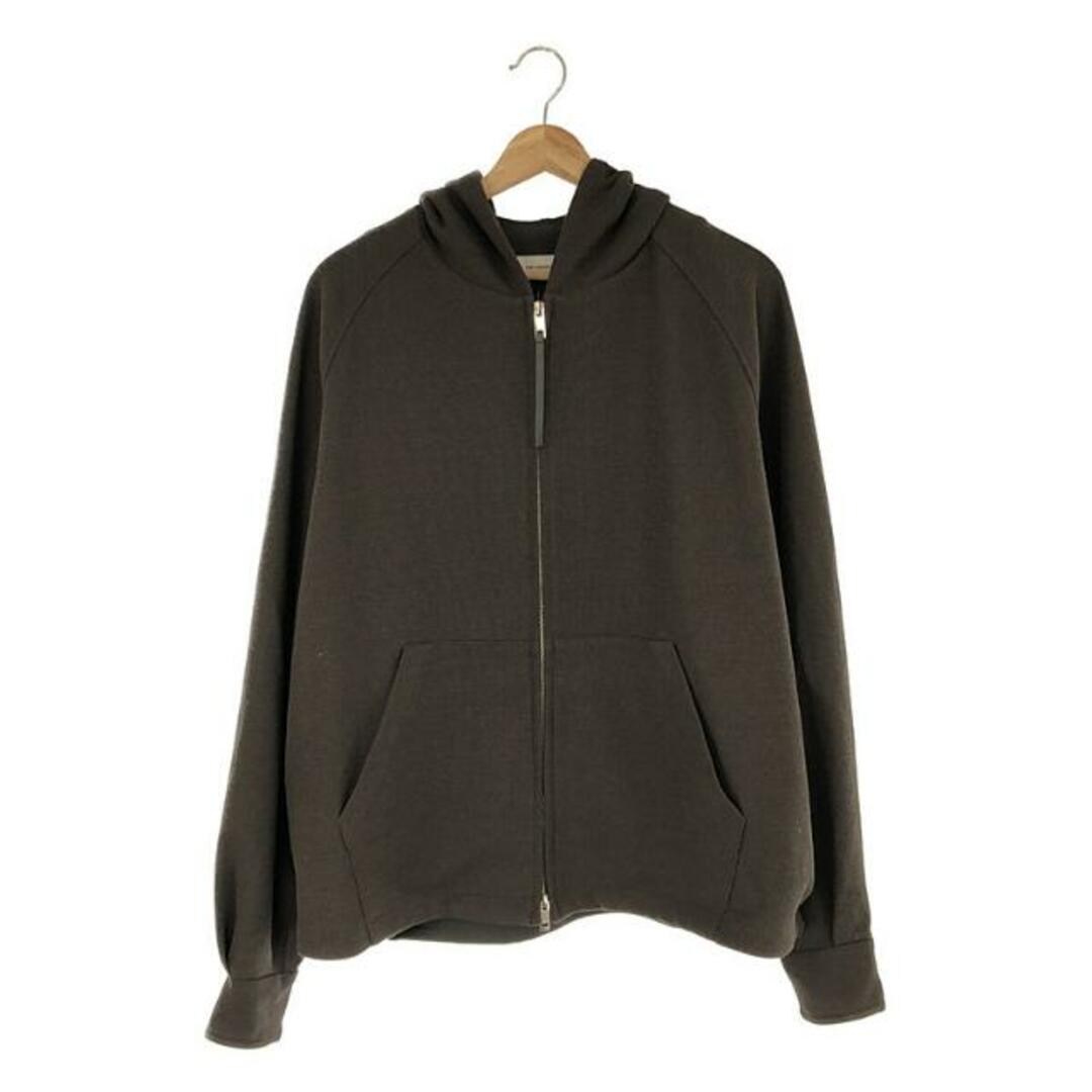 THE RERACS / ザリラクス | 2023SS | LONG SLEEVE RAGLAN PARKER リネン混 ラグラン パーカー | 46 | カーキ | メンズ