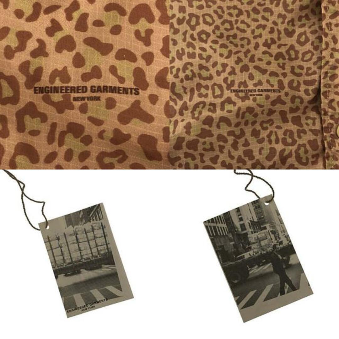 Engineered Garments(エンジニアードガーメンツ)の【新品】  Engineered Garments / エンジニアドガーメンツ | Cover Vest - Poly Leopard Print Ripstop / レオパード カバーベスト | S | Brown | メンズ メンズのトップス(ベスト)の商品写真