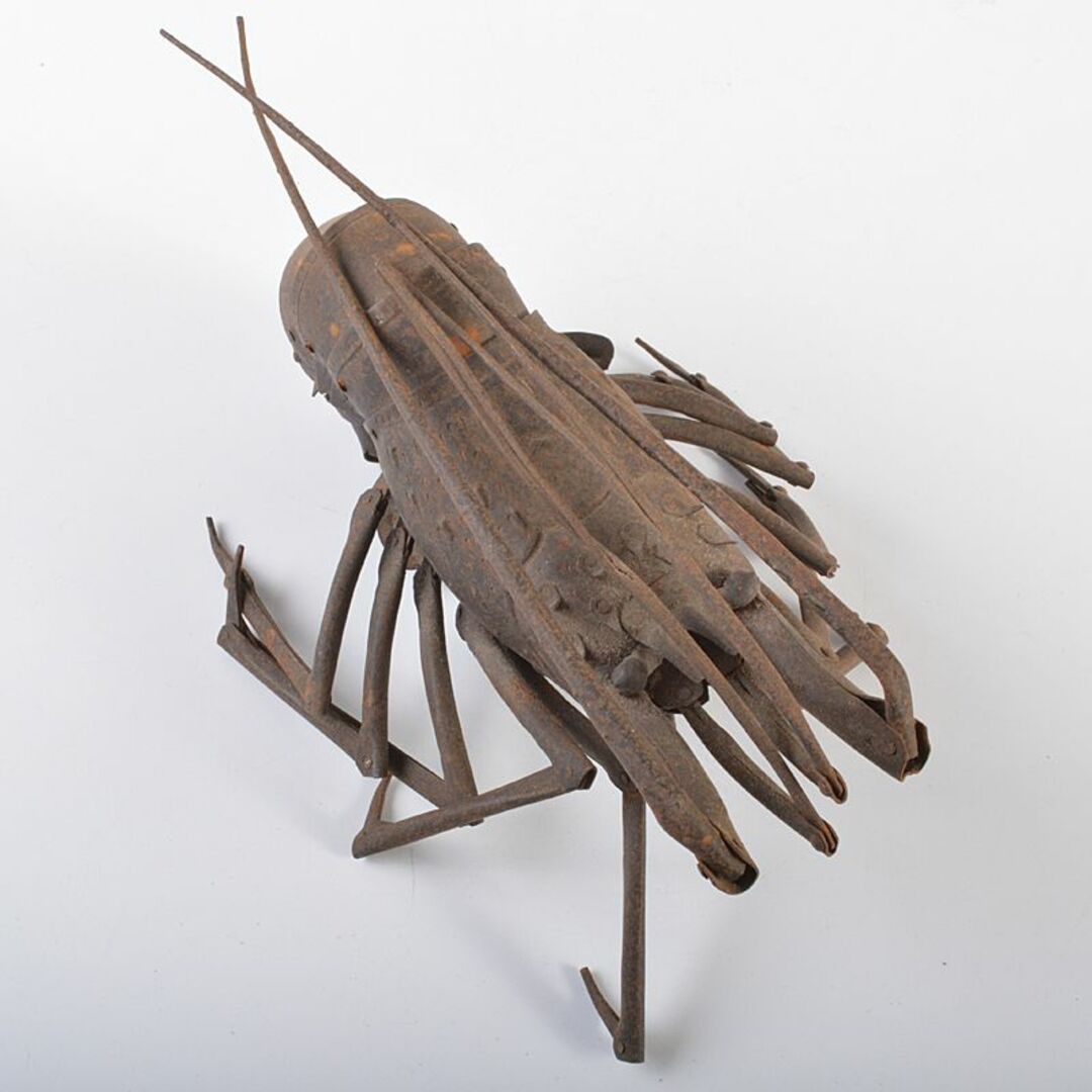 明珍作 鉄製 伊勢海老 自在置物 約197g F R6324の通販 by 明珍作 鉄製 伊勢海老 自在置物 約197g F R6324の通販 by
