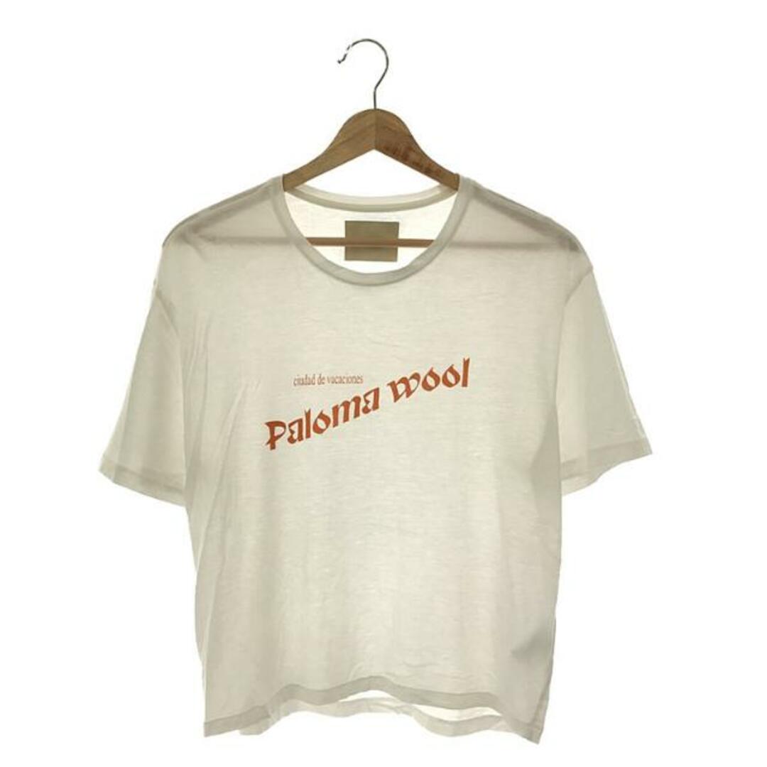 Paloma Wool / パロマウール | ロゴプリント Tシャツ | L | ホワイト | レディース